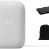 Google Audio Bluetooth Speaker, Powerful Sound, Assistant Built-in, Wi-Fi and Bluetooth Connectivity, Smart Home Control