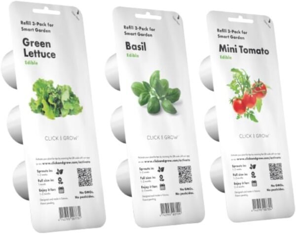 Click & Grow Indoor Herb Garden Kit with 9 Plant pods - Image 4