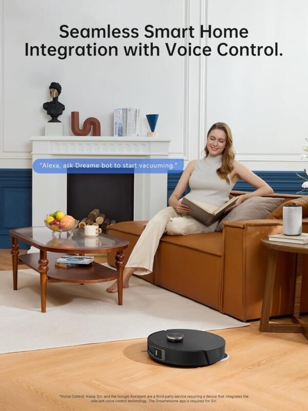 DREAME L20 Ultra Robot Vacuum and Mop with Self-Emptying, Self-Refilling - Image 3