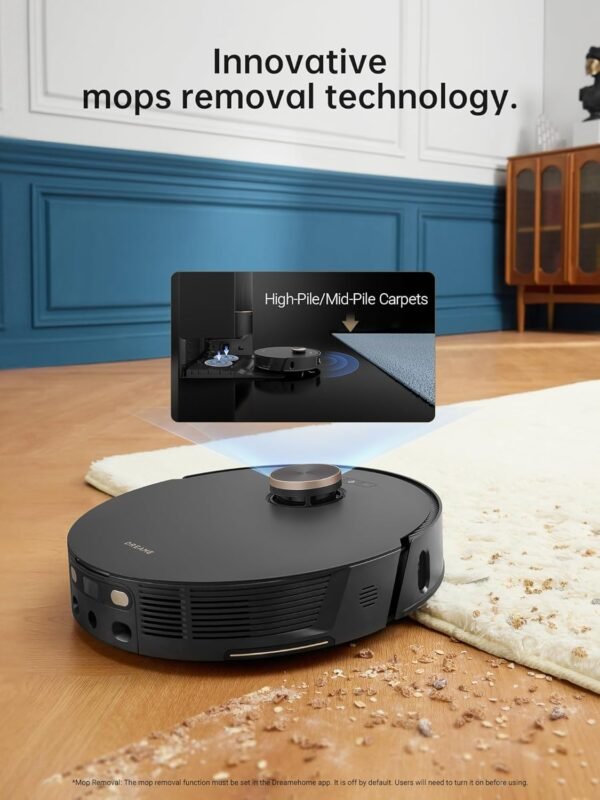 DREAME L20 Ultra Robot Vacuum and Mop with Self-Emptying, Self-Refilling - Image 2